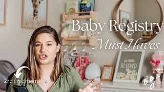 Baby Registry MustHaves Everything You Need to Prepare [upl. by Draner]