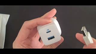 Anker USB C Plug 323 Charger 33W Unboxing [upl. by Waldon]