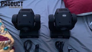 Uking 100W LED Moving Head  Review [upl. by Williamsen]