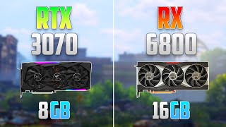 RX 6800 vs RTX 3070  Shocking Results [upl. by Profant225]