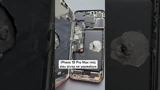 iPhone 15 Pro Max patlaması neden oldu  Lityum pil patlamalarında ne yapmalıyız kübrahz 15promax [upl. by Atinra]