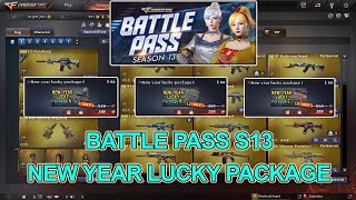 CFPH Battle Pass Season 13 and New Year Lucky Package A B amp C Review  Crossfire Philippines 30 [upl. by Odlavu838]