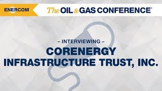 CorEnergy Infrastructure Trust Inc CEO David Schulte at EnerComs The Oil amp Gas Conference 2017 [upl. by Tse]