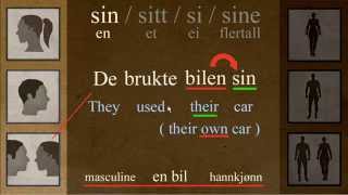 Sin Sitt Si Sine VS Hans Hennes Deres Norwegian Language Bokmål [upl. by Aurore644]