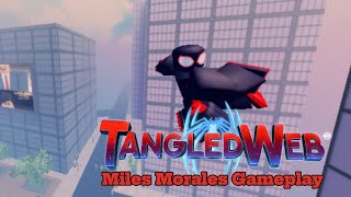 Roblox  Tangled Web Miles Morales Gameplay [upl. by Norine]