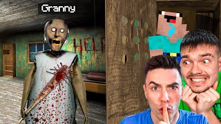 ZAGRAŁEM w GRANNY z WOJANEM i NOOBKIEM Granny Multiplayer [upl. by Ajet]