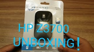 HP Z3700 Wireless Mouse Unboxing [upl. by Ander484]