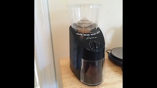 Capresso Infinity Burr Grinder [upl. by Morly]