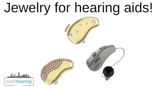 Amazing bespoke ear jewelry for hearing aids [upl. by Yboc968]