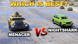 GTA 5 ONLINE MENACER VS NIGHTSHARKWHICH IS BEST [upl. by Augie]