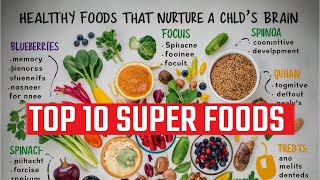 Top 10 Super foods [upl. by Dedra]