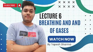 Breathing and Exchange of Gases  Class 11 NEET CBSE  Tapesh Sharma [upl. by Alric]