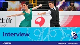 Charlene GUIGNARD  Marco FABBRI ITA  Saitama 2019  WorldFigure [upl. by Ynoble271]