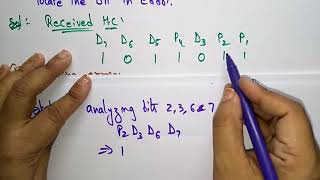 Error Correction with Example  Hamming code  CN  Computer Networks  Lec55  Bhanu Priya [upl. by Gilroy]