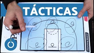 TÁCTICAS EN BALONCESTO  Tácticas OFENSIVAS y DEFENSIVAS [upl. by Orelle]