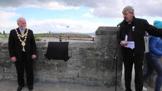 2015 Padraic Ó Conaire Plaque [upl. by Glynn946]