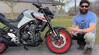 Why The Yamaha MT03 is the Best Beginner Bike EVER [upl. by Kemble724]