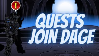 AQW  DAGE FULL QUESTS [upl. by Debbee]