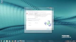 Toshiba HowTo Connecting to a WiFi network using Windows 7 [upl. by Noskcaj600]