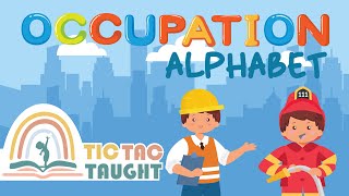 ALPHABET OCCUPATION SONG  Occupation Alphabet Song ABC Jobs Song For Kids Learn Jobs amp Occupation [upl. by Chrisoula]