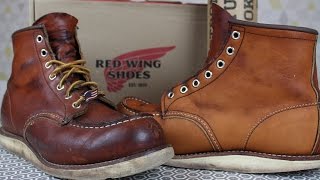 RECONDITIONING YOUR RED WING BOOTS Saddle Soap Conditioning amp Oiling [upl. by Chaille515]