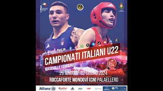 CAMPIONATI ITALIANI U22 MF  DAY 3  RING A [upl. by Akenehs]