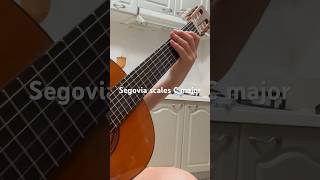 Segovia scales C major guitar [upl. by Yasmine235]