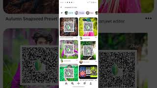 Snapseed qr code photo editing  Snapseed qr code photo editing kaise kare qrcode [upl. by Nyad]