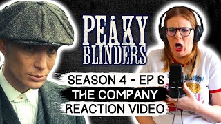 PEAKY BLINDERS  SEASON 4 EPISODE 6 THE COMPANY 2017 TV SHOW REACTION VIDEO [upl. by Icul]