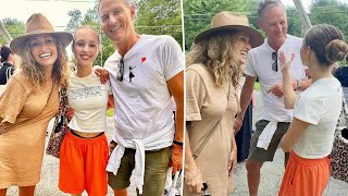 Giada De Laurentiis and Todd Thompson Reunite to Support Daughter Jades Theater Performance [upl. by Schlessel]