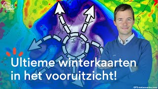 Bijzondere winterkaarten duiken op in de weermodellen [upl. by Carolann621]