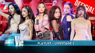 Trọn bộ 6 BẢN HIT livestage 3 nghe là không dứt được với 6 khách mời nữ đỉnh cao  Anh Trai Say Hi [upl. by Puritan]