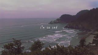 gnash  im so sad official lyric video [upl. by Hoon]