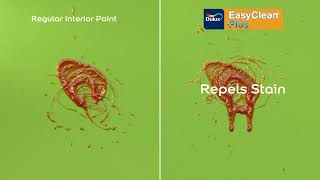 Dulux EasyClean Plus  Stain Removal Test [upl. by Sibell]