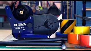 Brady ToughStripe Floor Tape Applicator [upl. by Ellen]