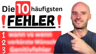 Die 10 schlimmsten Grammatikfehler die fast alle machen Du auch [upl. by Dnalra]