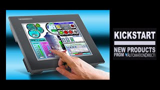 Cmore HMI Touch Panel New EA9 Series KickStart at AutomationDirect [upl. by Nohtanhoj]