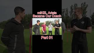 Mikel Arteta Became Our Coach PT1 short shorts [upl. by Aniles]