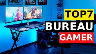 TOP 7  MEILLEUR BUREAU GAMER 2024 POUR VOTRE SETUP PC POUR GAMING [upl. by Borgeson40]