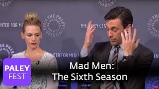 Mad Men  Jon Hamm Matthew Weiner January Jones Vincent Kartheiser on the Sixth Season [upl. by Fitting]