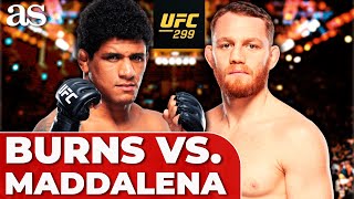 UFC 299  GILBERT BURNS vs JACK DELLA MADDALENA [upl. by Dieball]