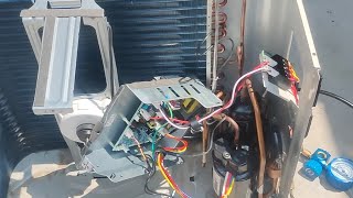 Daikin 1 Ton inverter compressor change and gas charging viralvideo youtubevideo trending viral [upl. by Fraase]