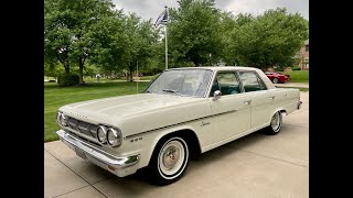 1965 Rambler Classic 660  14K ORIGINAL MILES Cleanest Known Rambler Survivor bluelineclassicscom [upl. by Aiepoissac]