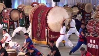 JSDF Marching Festival 2010  Taiko Drum Teams  自衛隊マーチングフェスティバル2010  太鼓チーム [upl. by Wald]