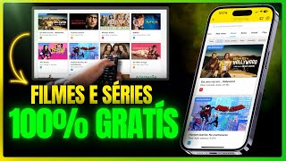 Como ASSISTIR FILMES E SERIES GRATÍS NA TV PC OU CELULAR [upl. by Cordier]