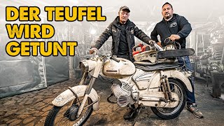 Der Meister tunt den Teufel  Der weiße Teufel  Zündapp Sport Combinette  Andi Feldmann [upl. by Castera]