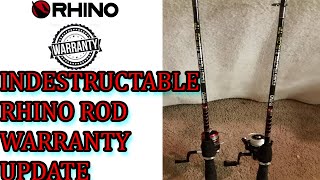 Indestructible Zebco Rhino fishing rod warranty update [upl. by Eisele]