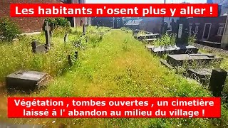 Un cimetière laissé à labandon au milieu dun village  les habitants nosent plus y aller [upl. by Anasiul]