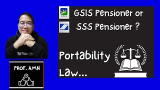 GSIS Pensioner or SSS Pensioner Portability Law [upl. by Wier]