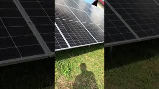 Instalare 175 KW Panouri Fotovoltaice pe structura metalica sistemfotovoltaic panourisolare [upl. by Atsugua778]